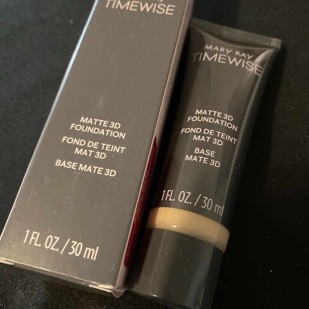 Mary Kay Timewise Matte 3D Liquid Foundation Beige W 180 New In Box